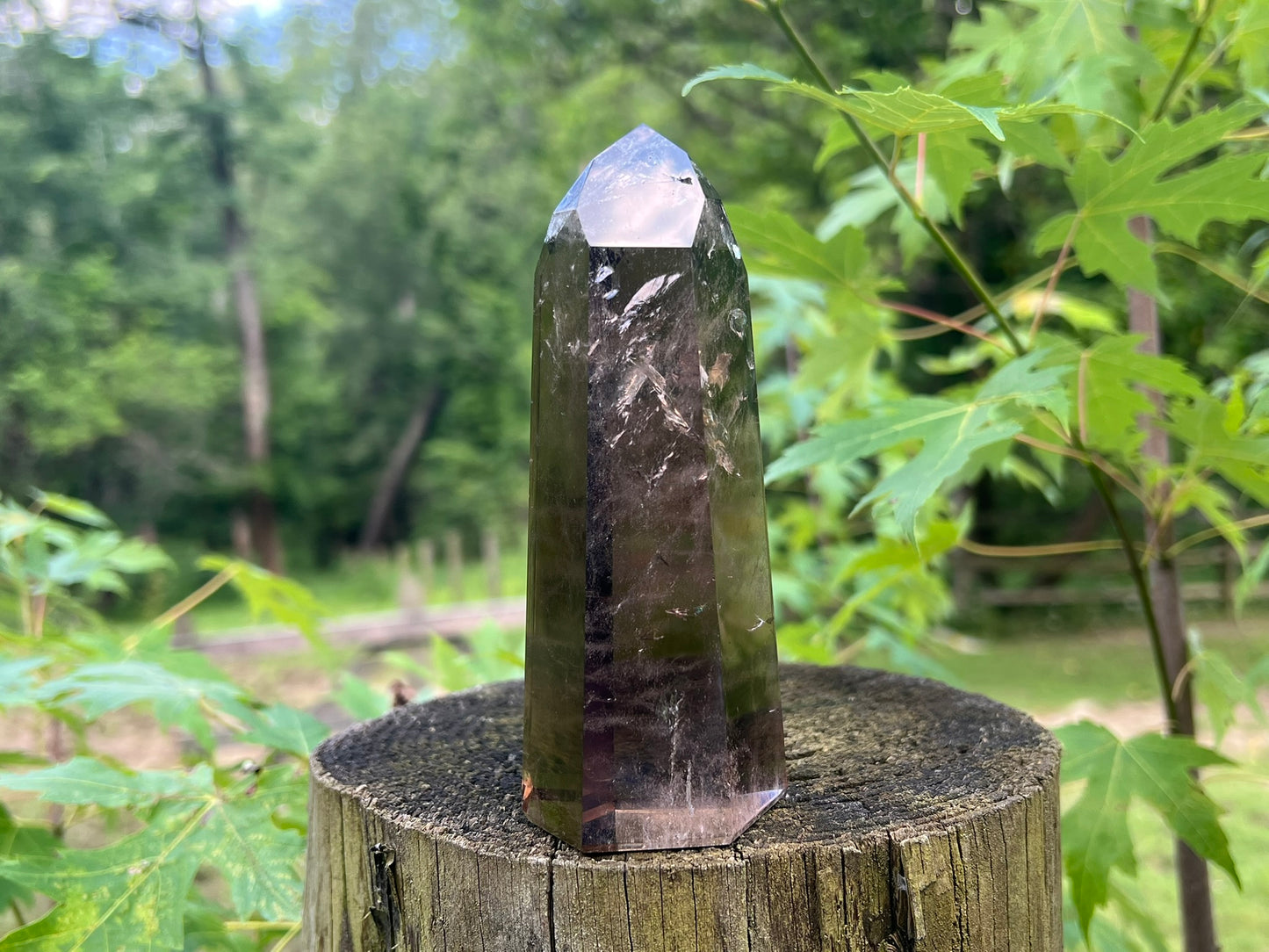 Smoky Quartz Tower ~ Large