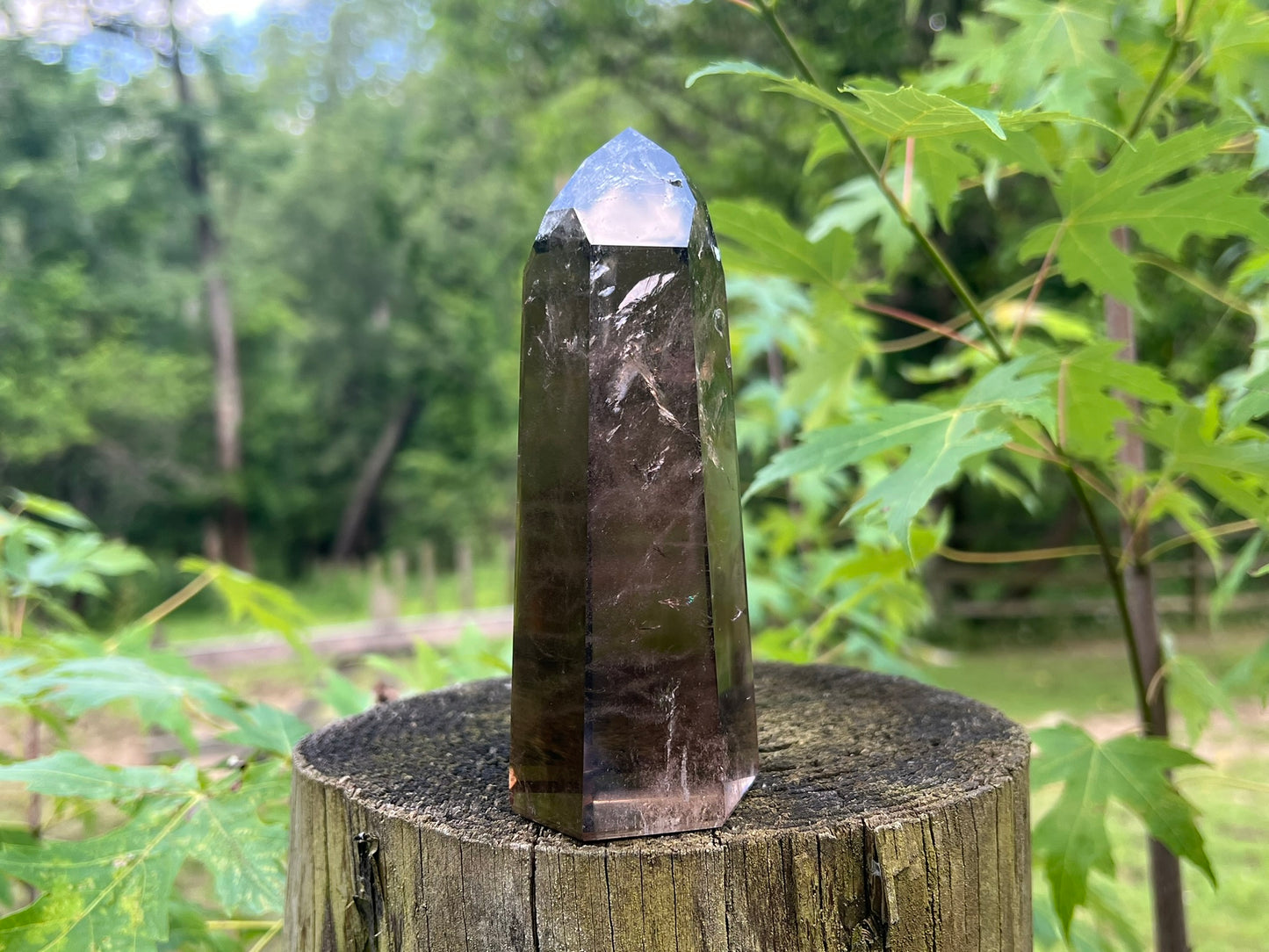 Smoky Quartz Tower ~ Large