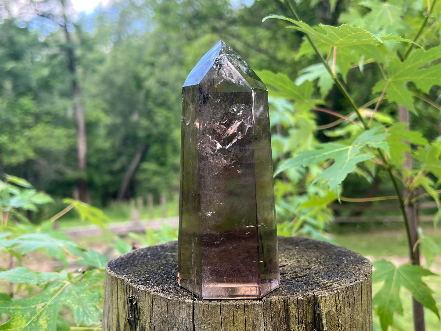 Smoky Quartz Tower ~ Large