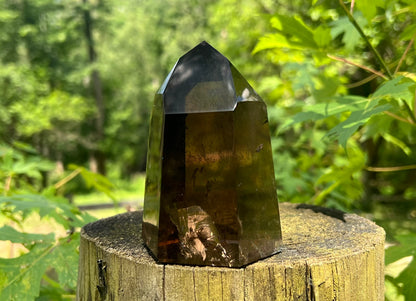Smoky Quartz Tower ~ Large