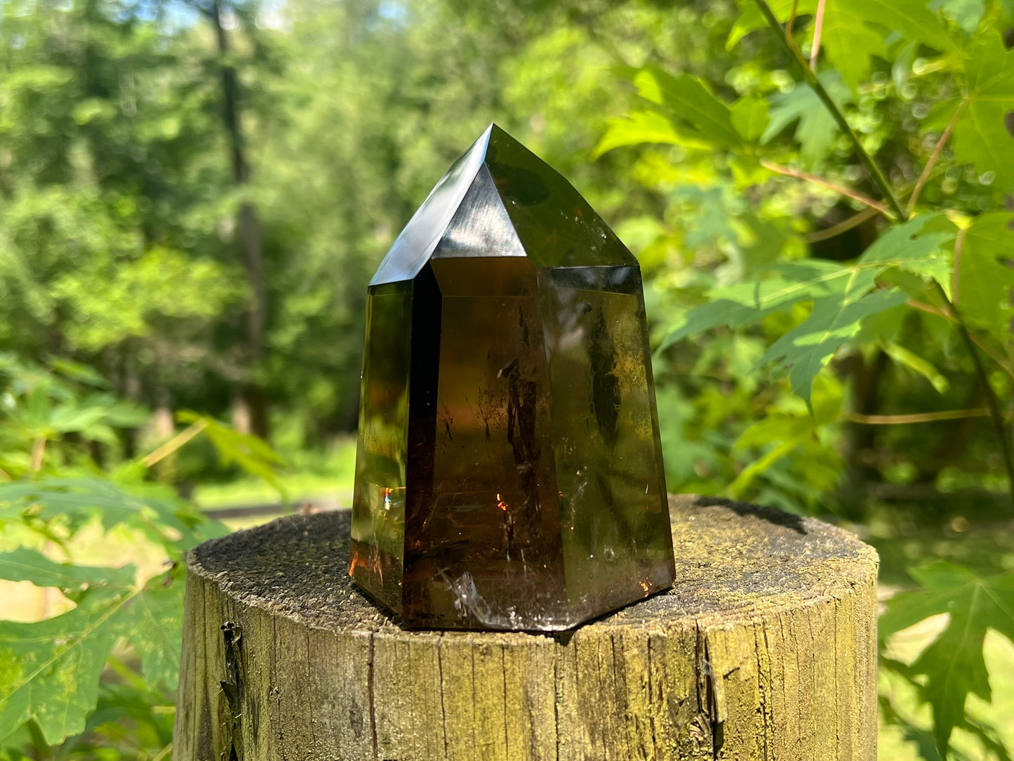 Smoky Quartz Tower ~ Large