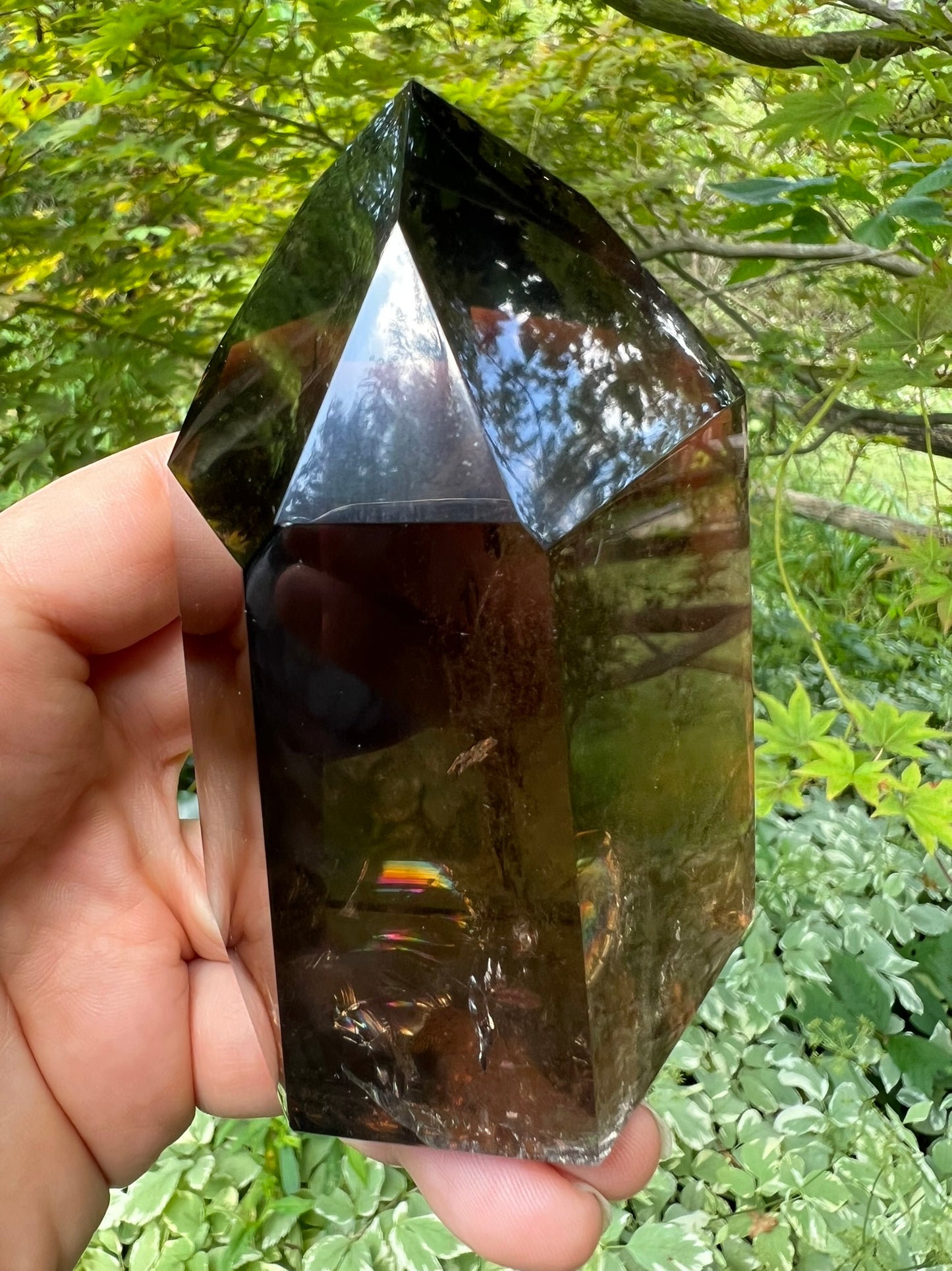Smoky Quartz Tower ~ Large