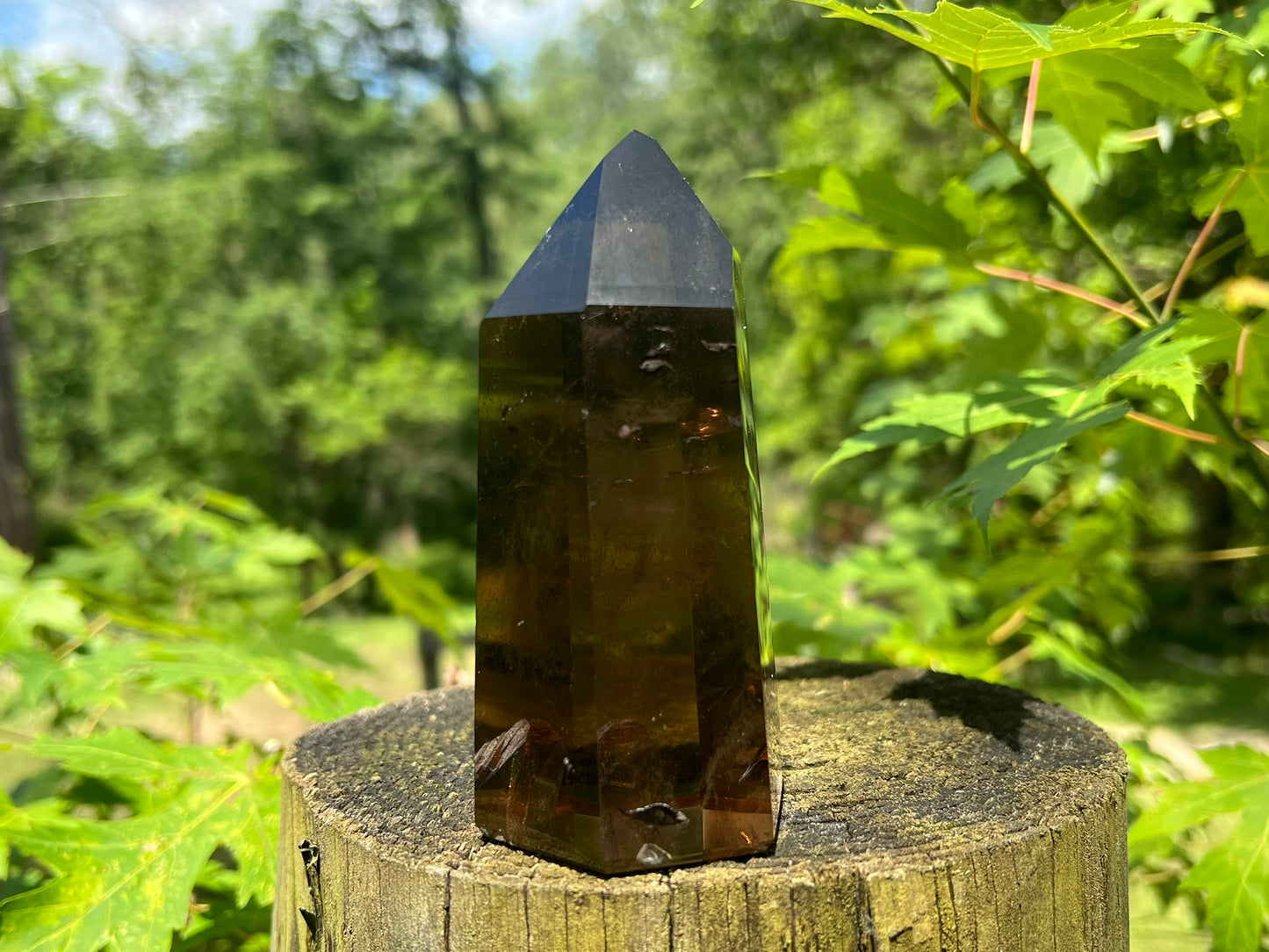 Smoky Quartz Tower ~ Large