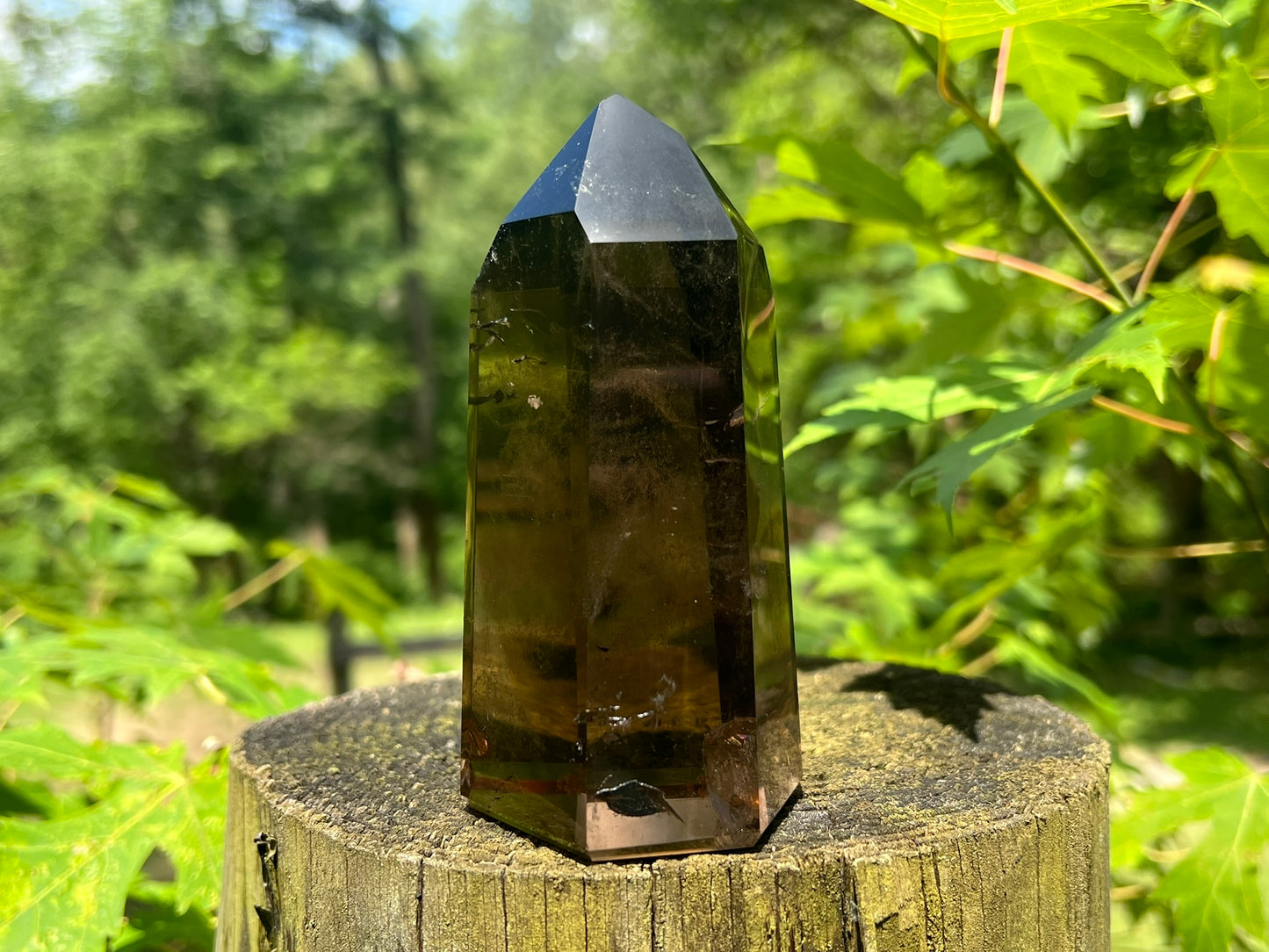 Smoky Quartz Tower ~ Large