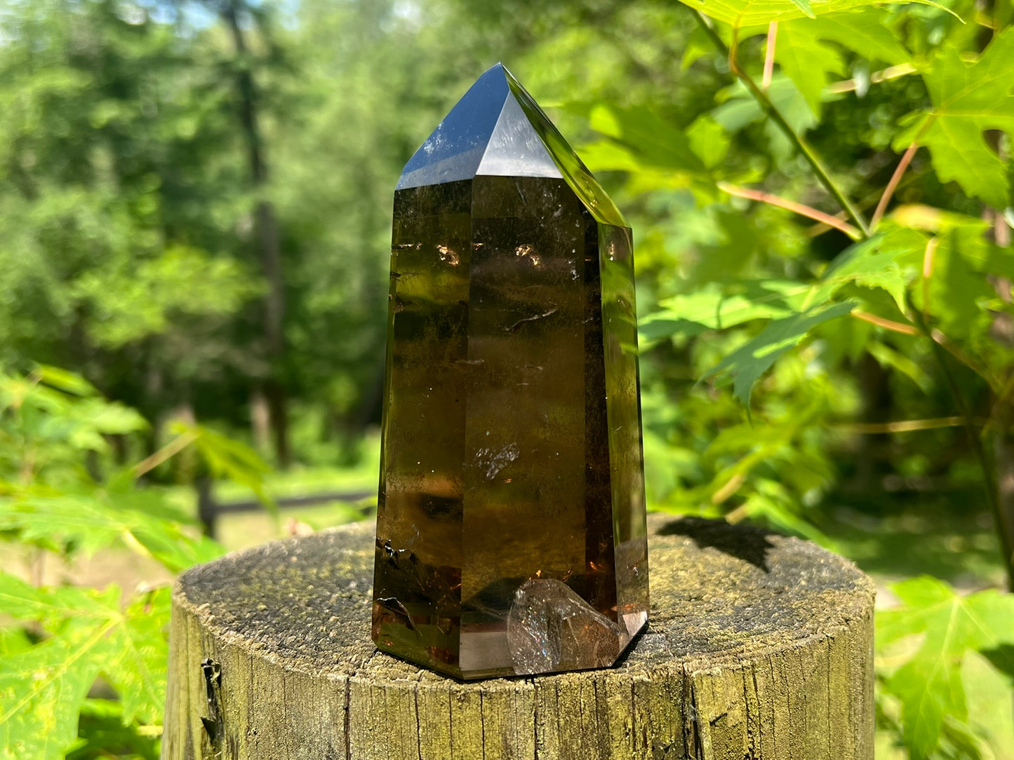 Smoky Quartz Tower ~ Large