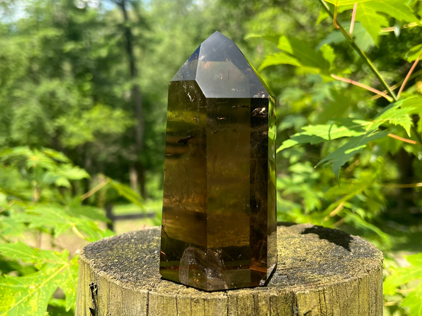 Smoky Quartz Tower ~ Large
