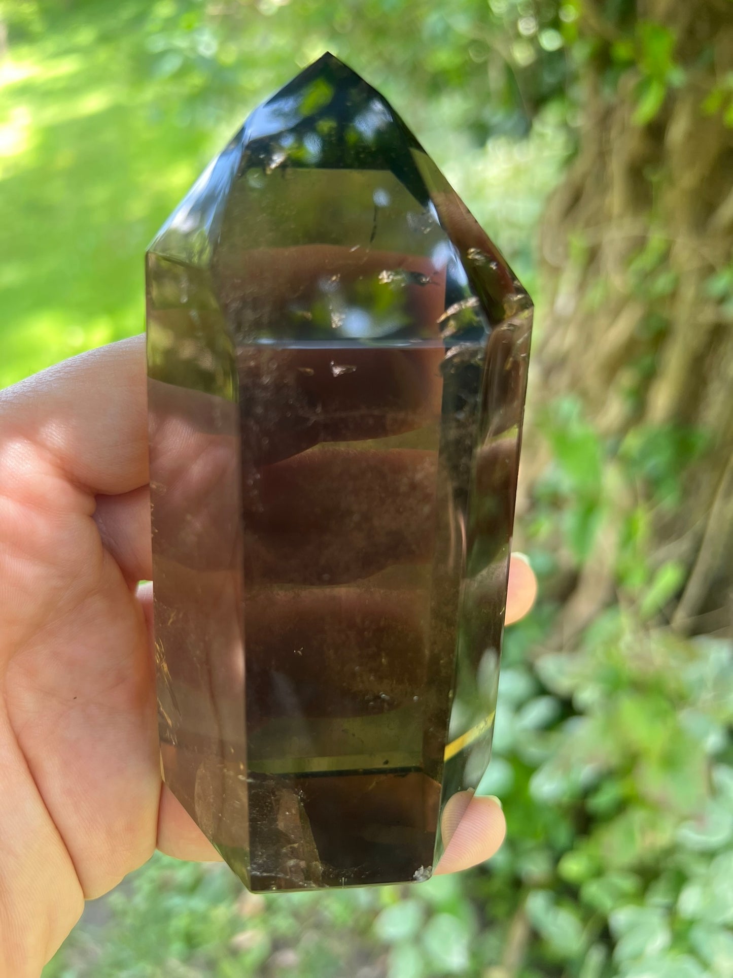 Smoky Quartz Tower ~ Large