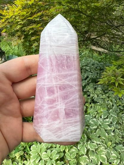Rose Quartz Tower ~ Large