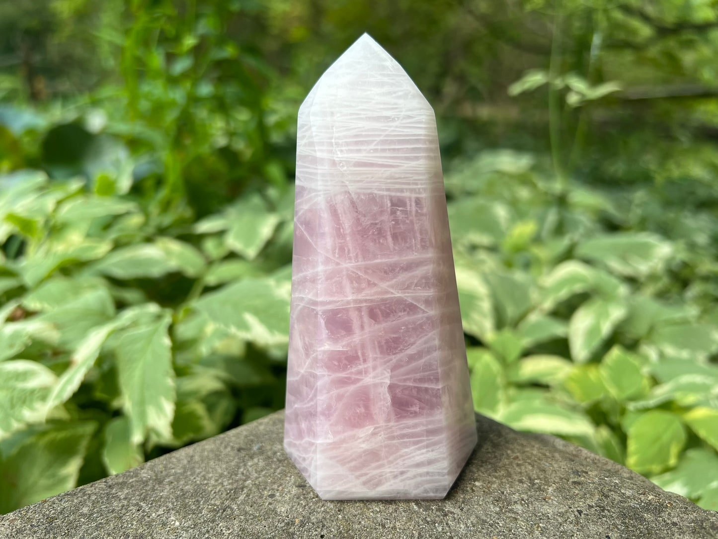 Rose Quartz Tower ~ Large