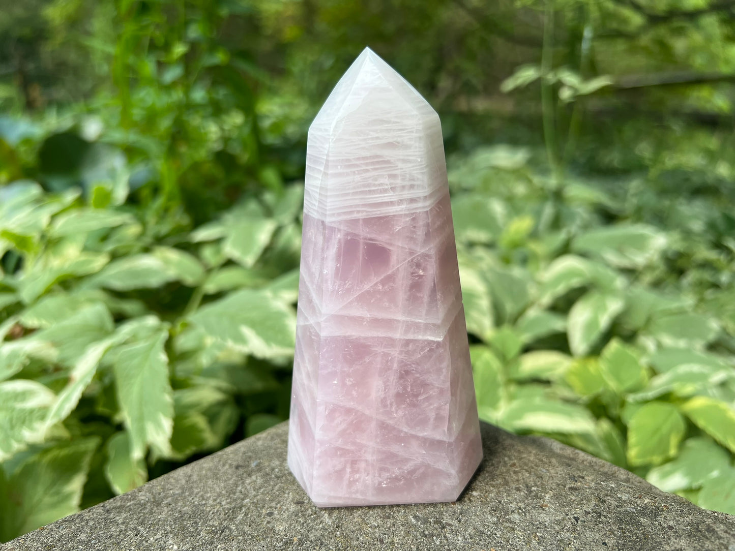 Rose Quartz Tower ~ Large