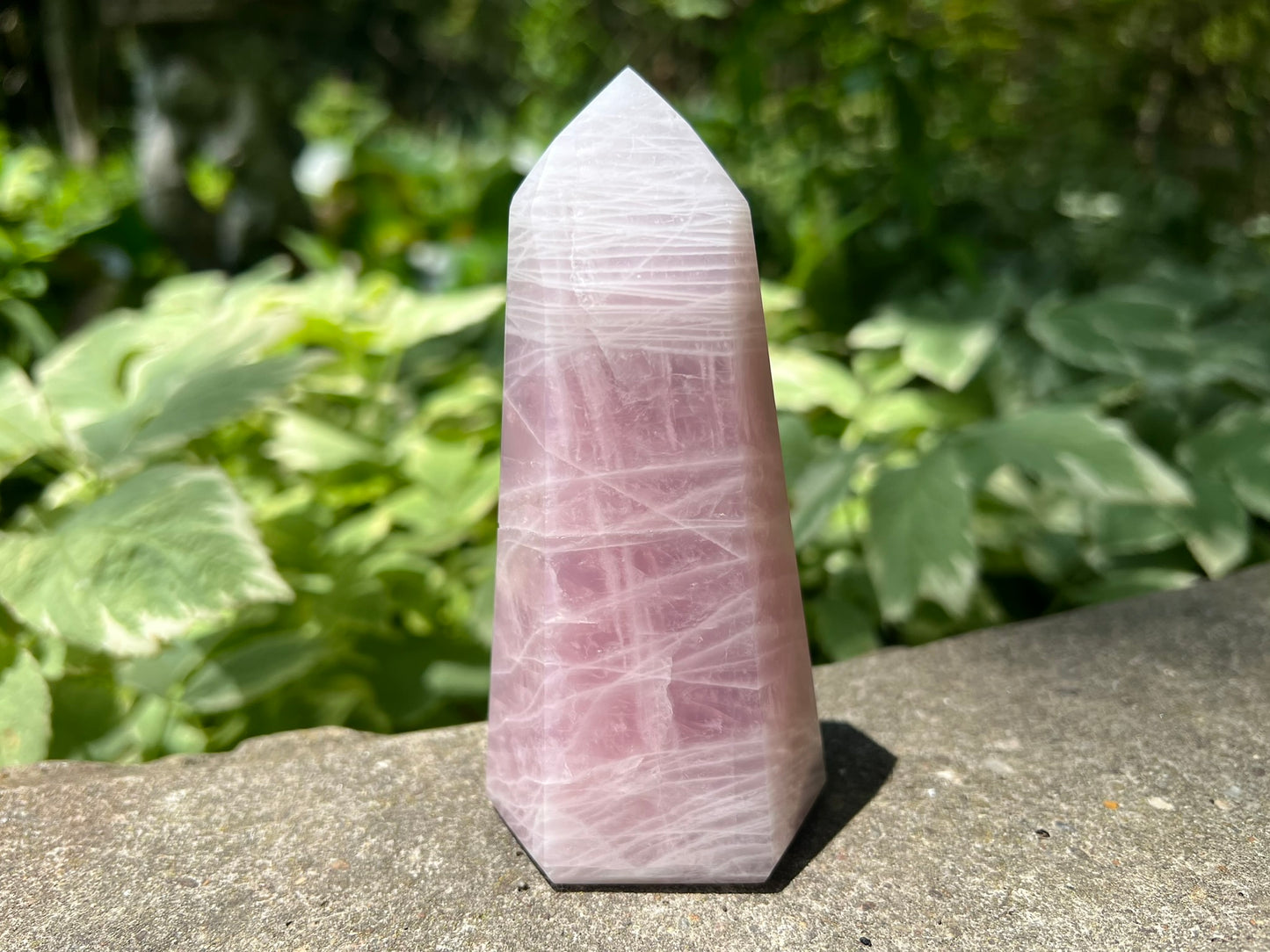 Rose Quartz Tower ~ Large
