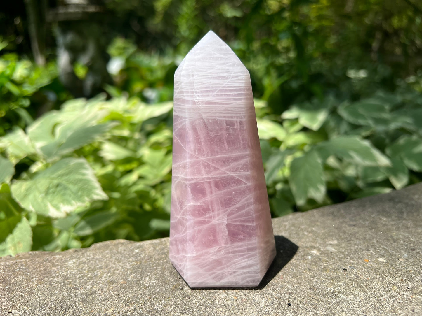 Rose Quartz Tower ~ Large