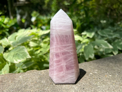 Rose Quartz Tower ~ Large