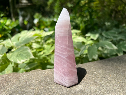 Rose Quartz Tower ~ Large