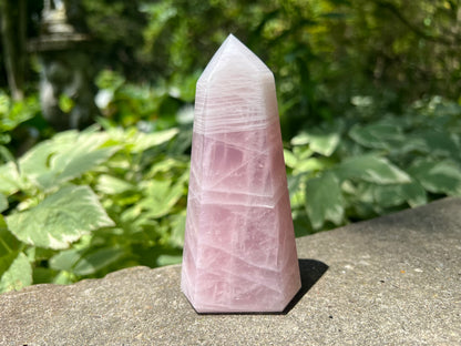 Rose Quartz Tower ~ Large