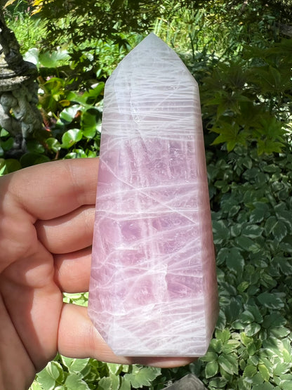 Rose Quartz Tower ~ Large