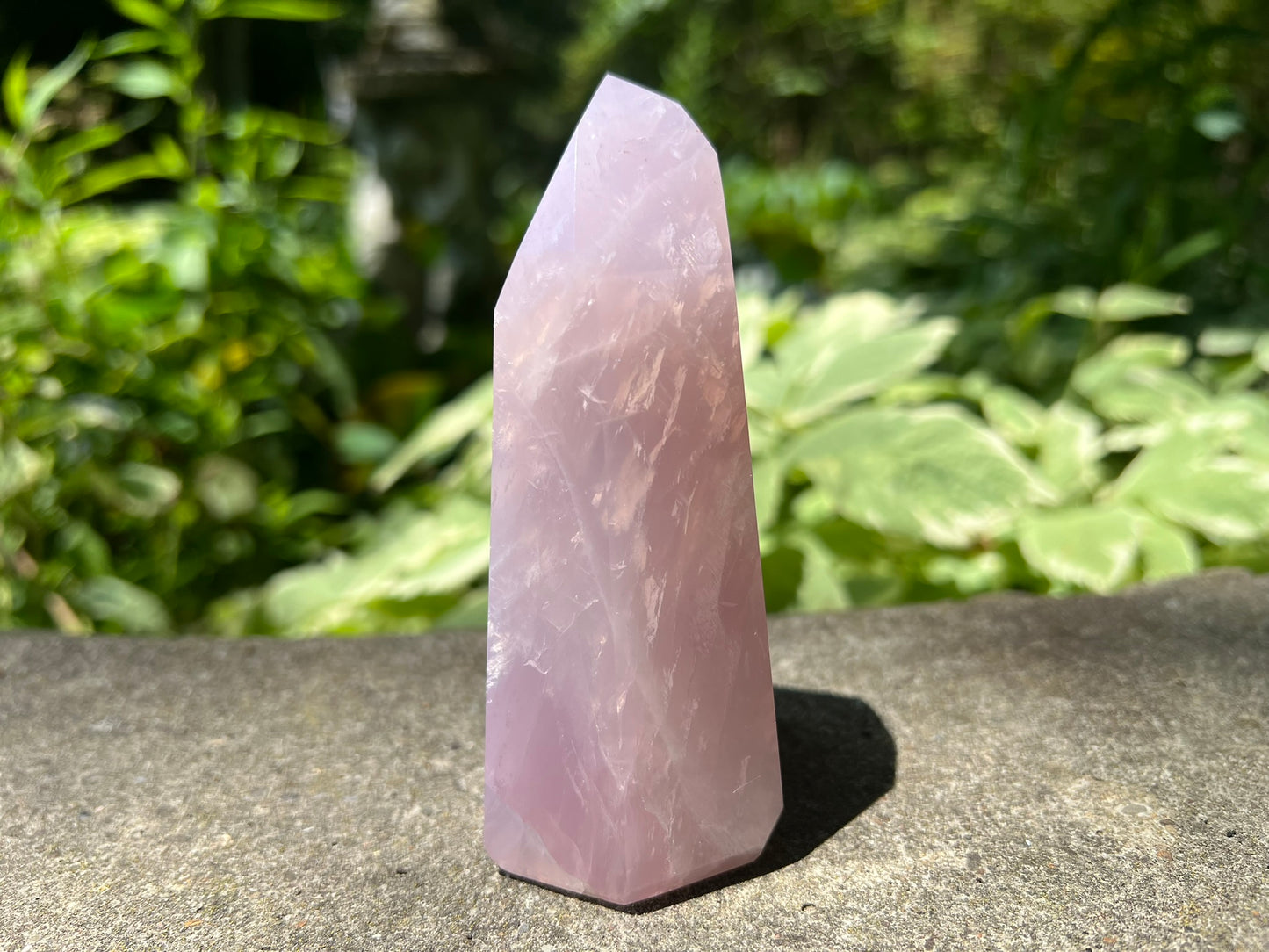 Rose Quartz Tower ~ Large