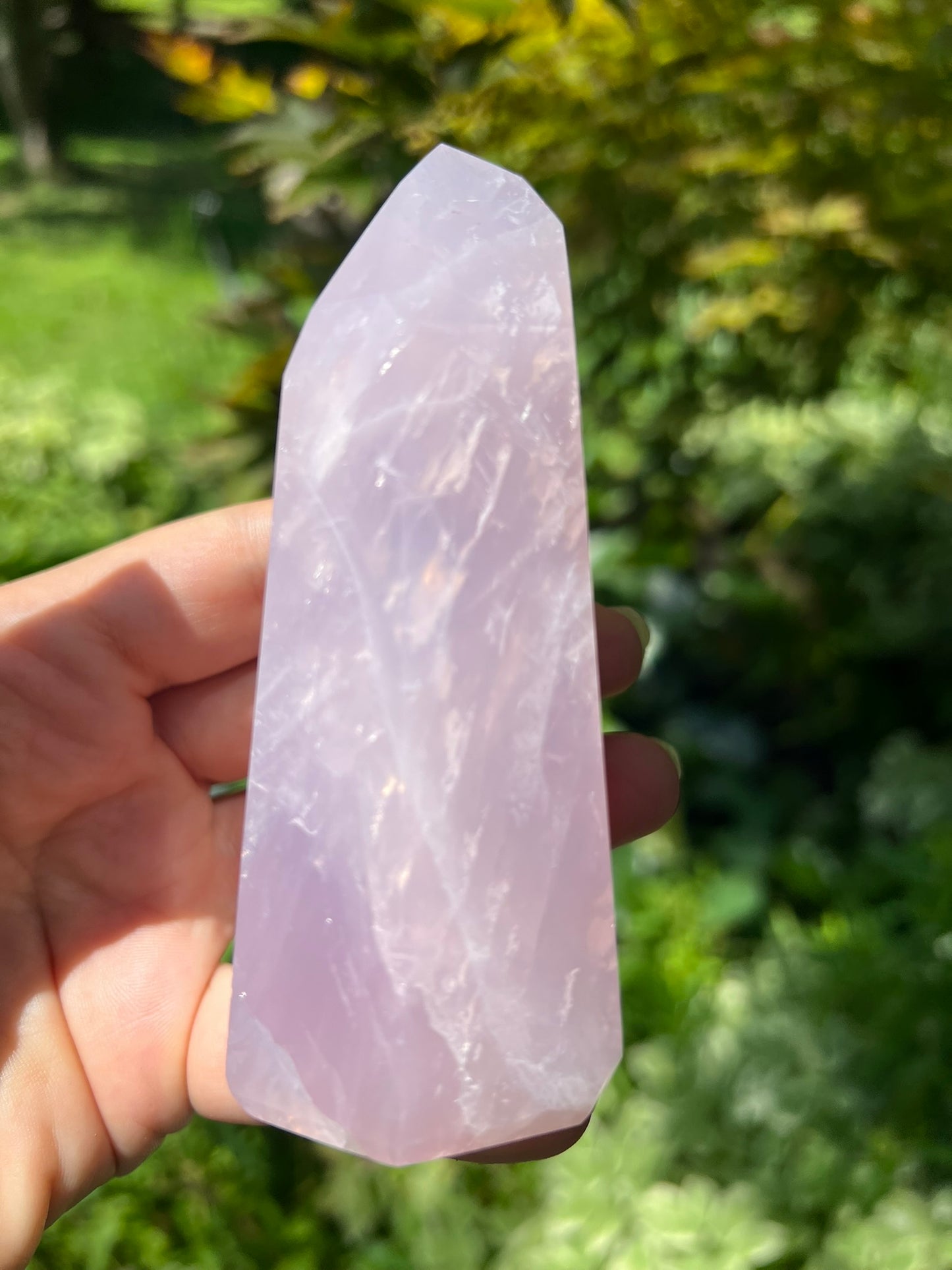 Rose Quartz Tower ~ Large