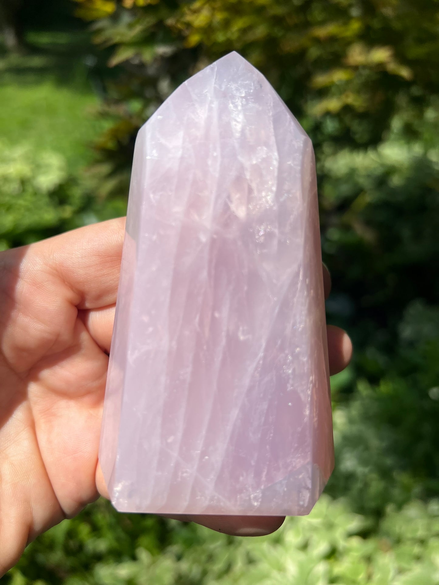Rose Quartz Tower ~ Large