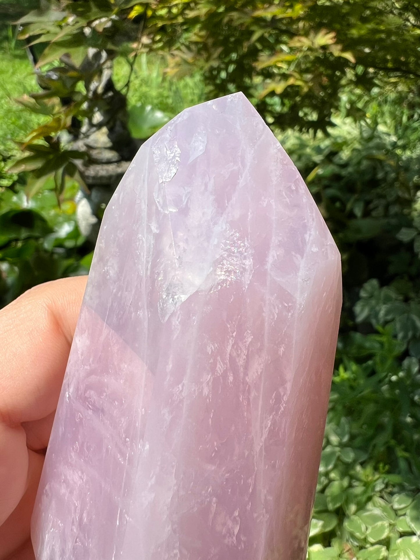 Rose Quartz Tower ~ Large