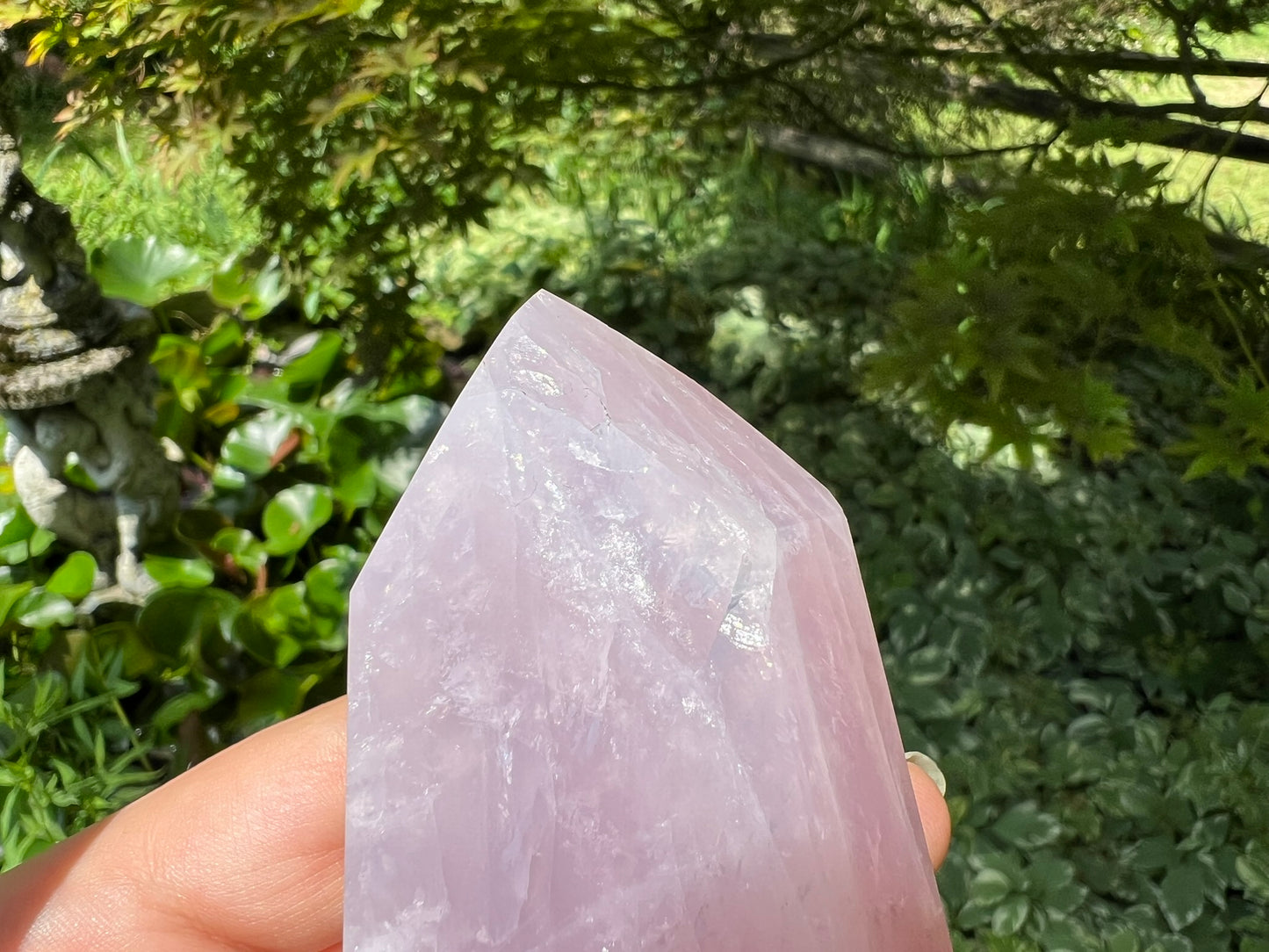 Rose Quartz Tower ~ Large