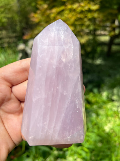 Rose Quartz Tower ~ Large