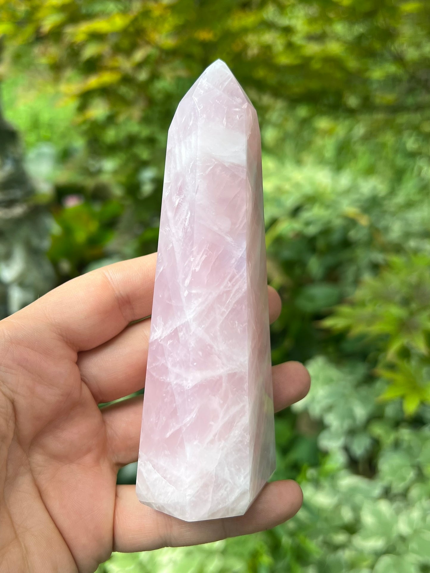 Rose Quartz Tower ~ Large