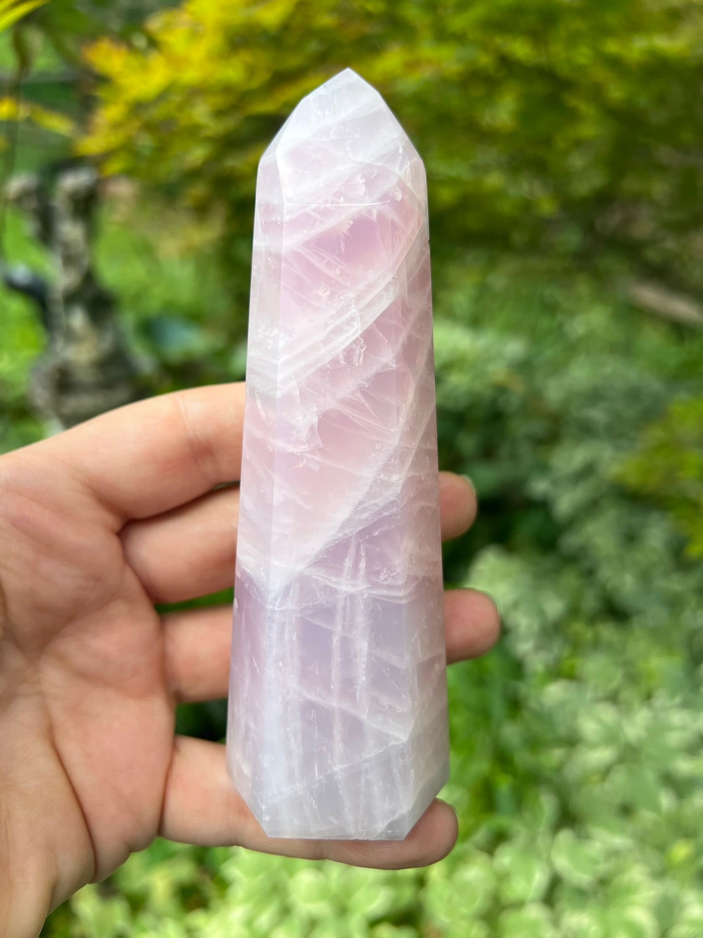 Rose Quartz Tower ~ Large