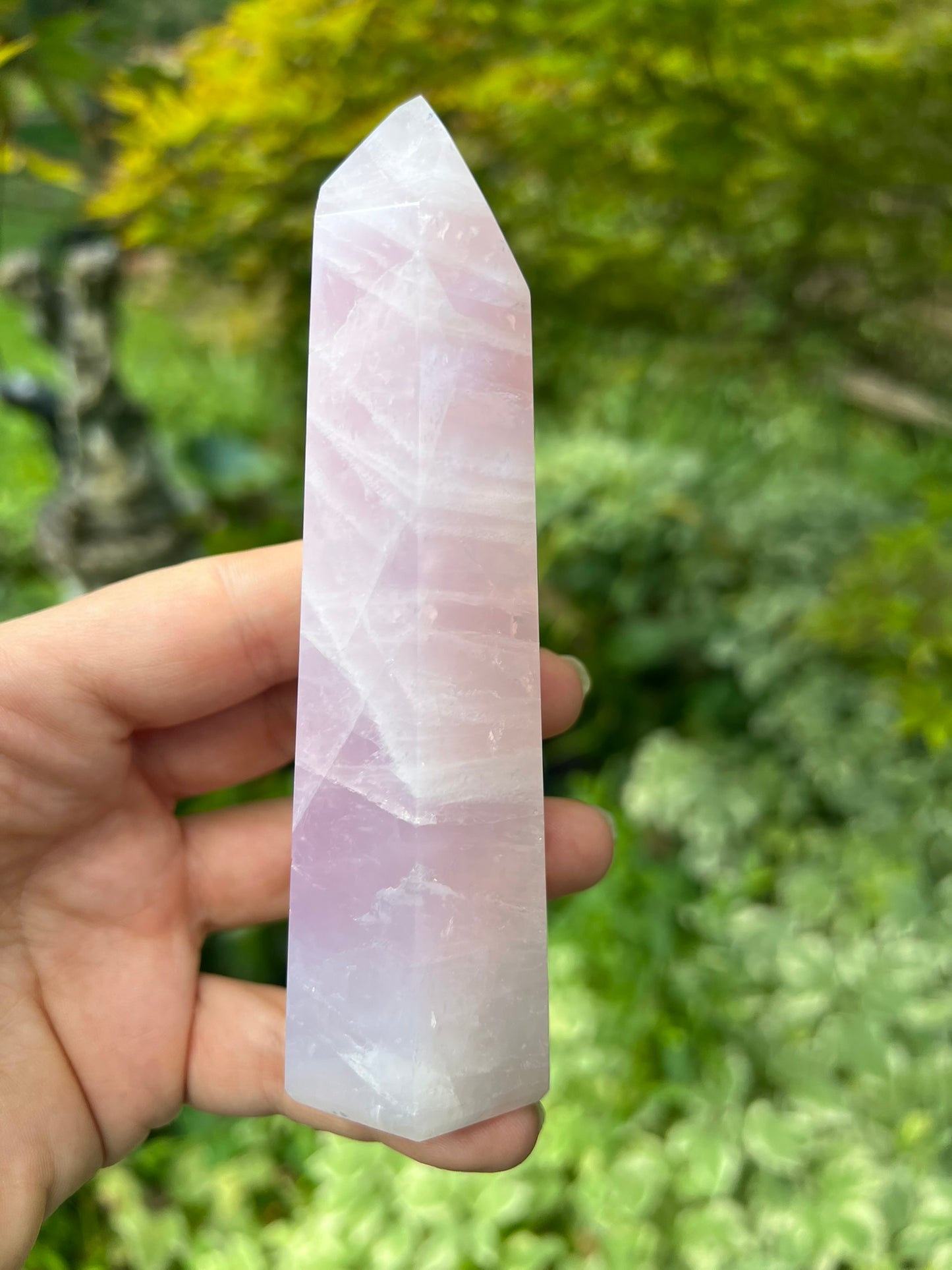 Rose Quartz Tower ~ Large