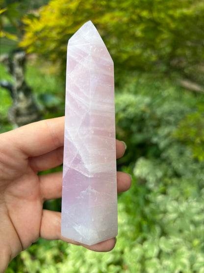 Rose Quartz Tower ~ Large