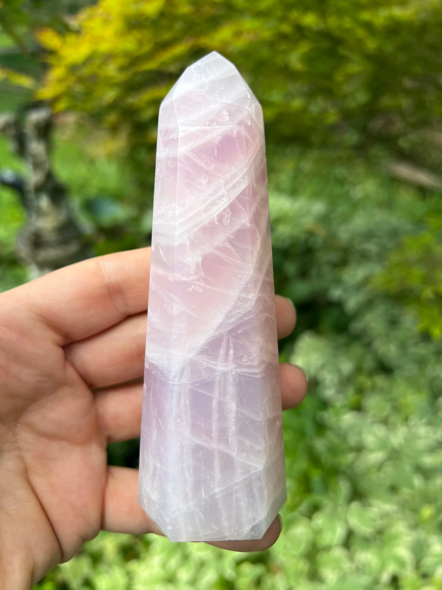 Rose Quartz Tower ~ Large