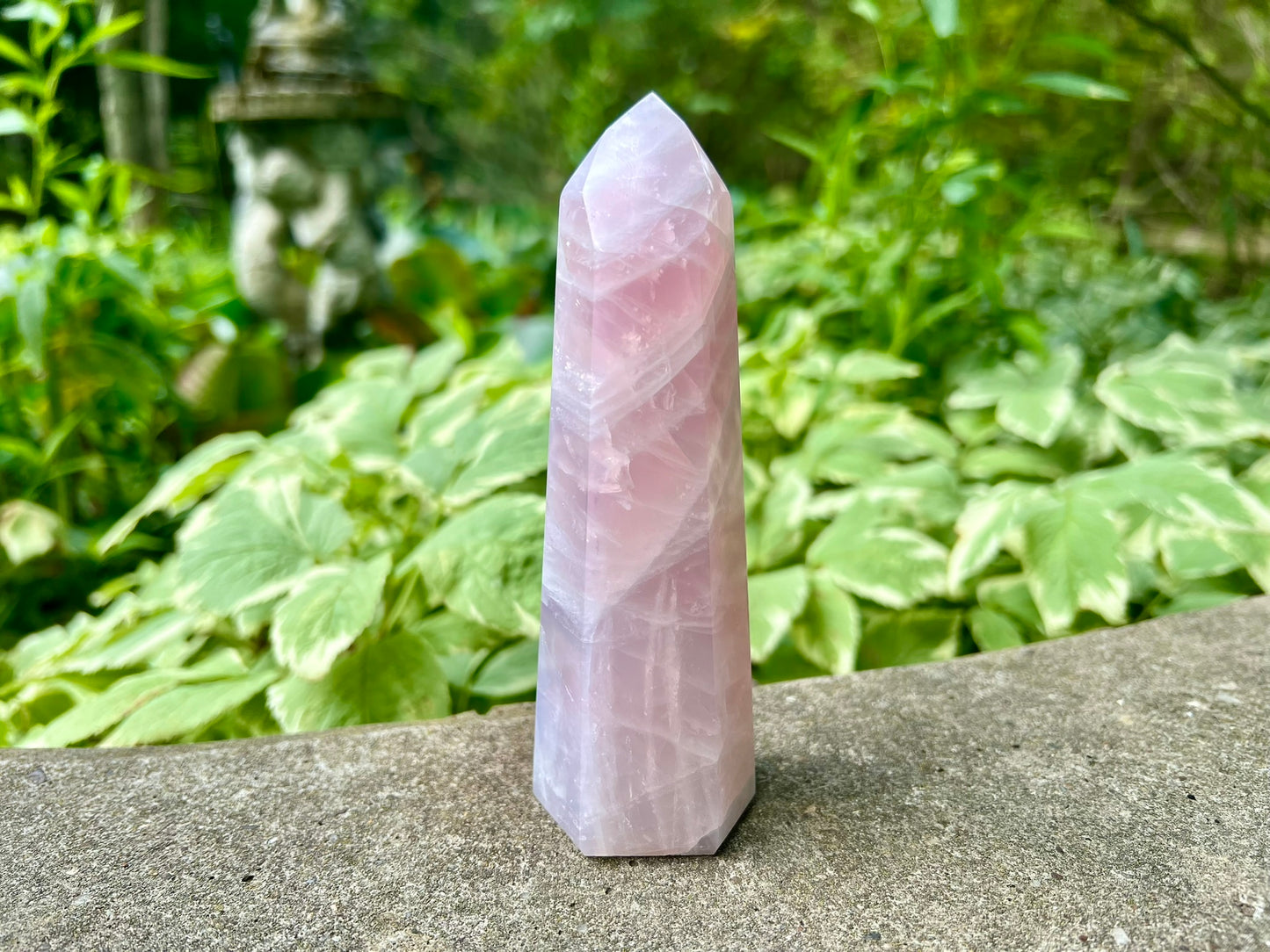 Rose Quartz Tower ~ Large