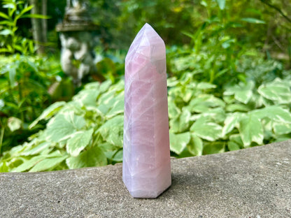 Rose Quartz Tower ~ Large