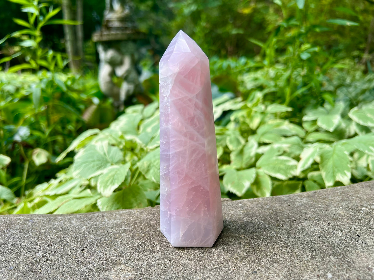 Rose Quartz Tower ~ Large
