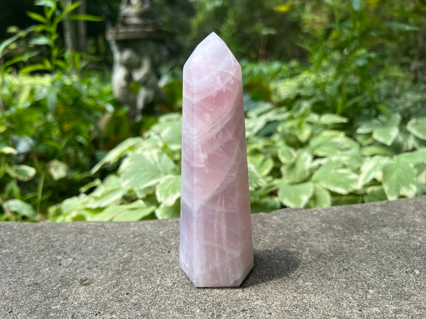 Rose Quartz Tower ~ Large