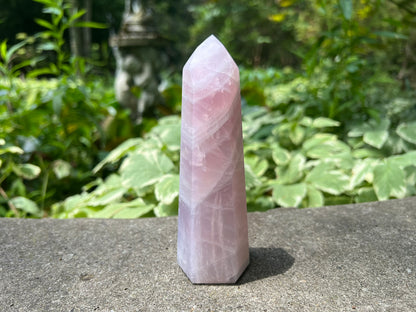 Rose Quartz Tower ~ Large