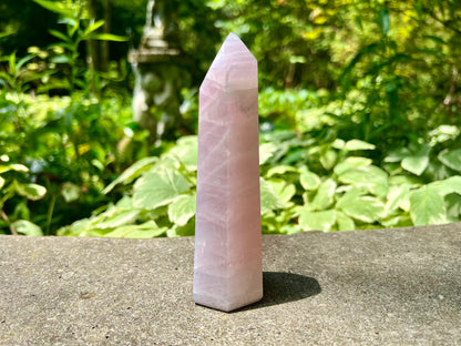 Rose Quartz Tower ~ Large