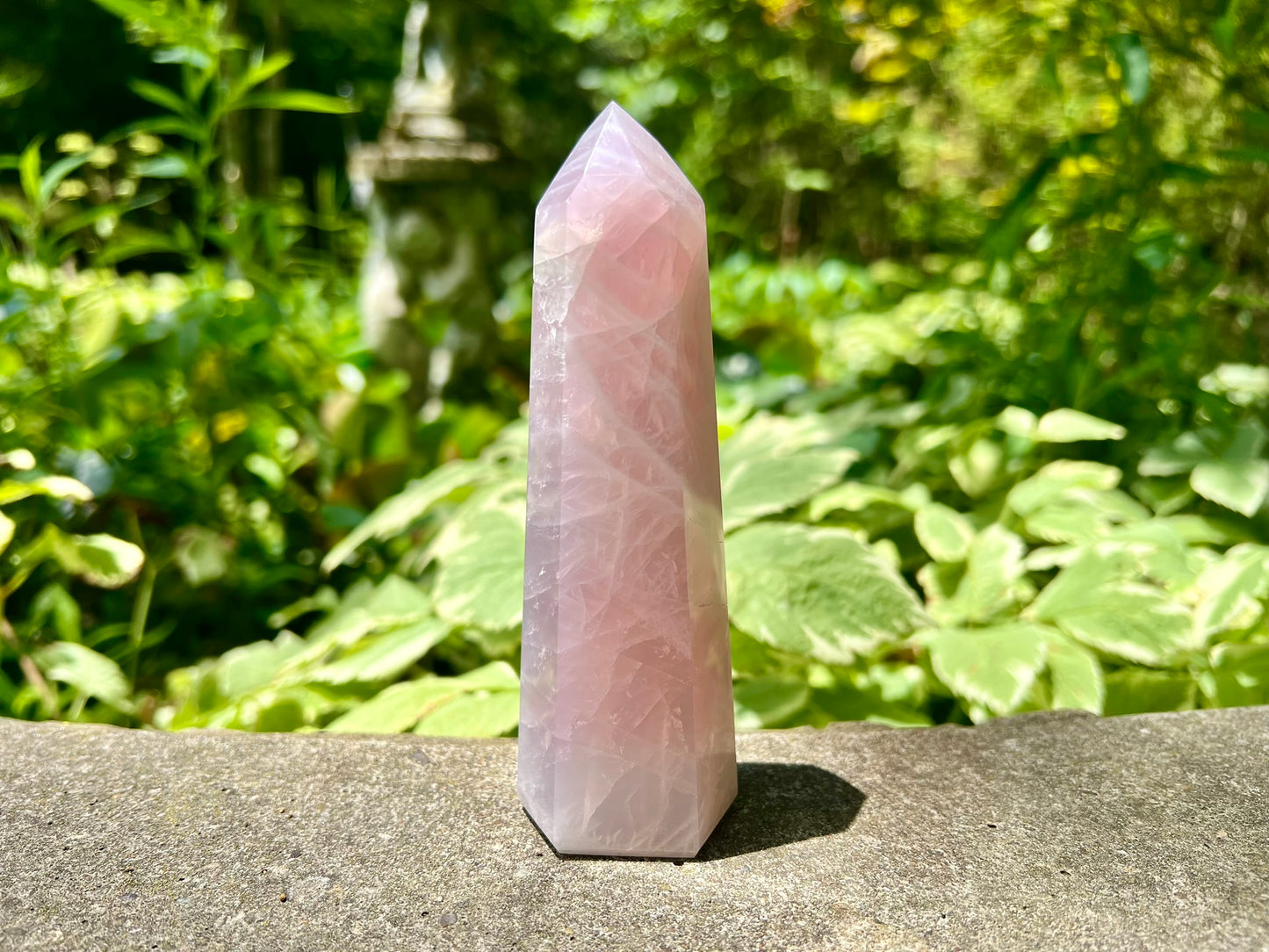 Rose Quartz Tower ~ Large