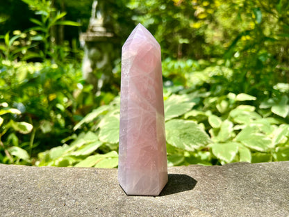 Rose Quartz Tower ~ Large