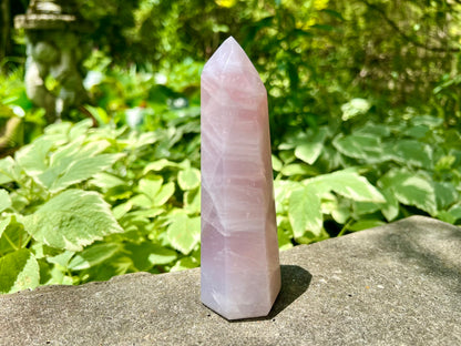 Rose Quartz Tower ~ Large