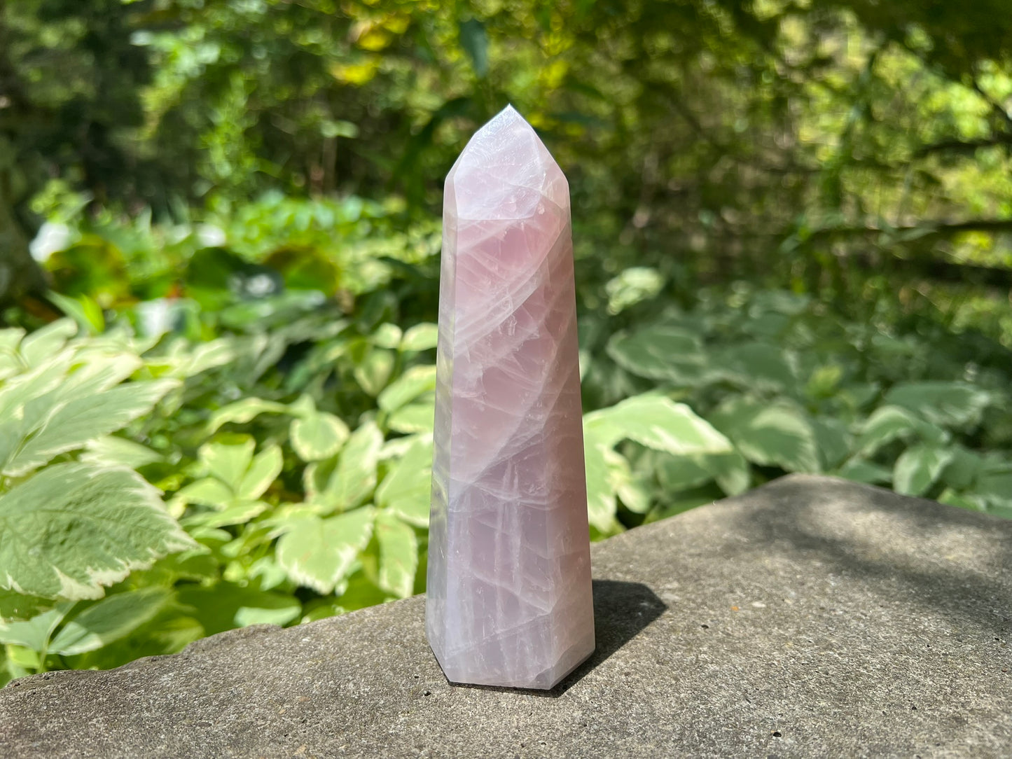 Rose Quartz Tower ~ Large