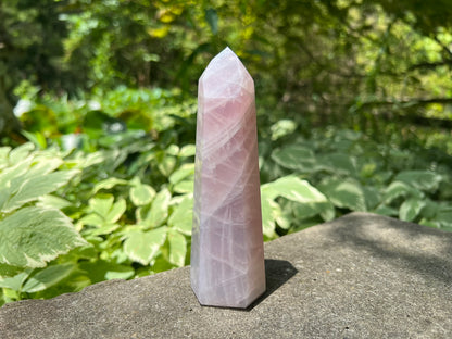 Rose Quartz Tower ~ Large