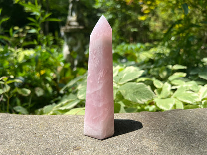 Rose Quartz Tower ~ Large