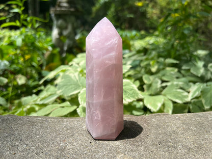 Rose Quartz Tower ~ Large