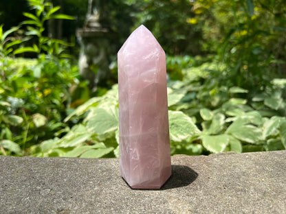 Rose Quartz Tower ~ Large