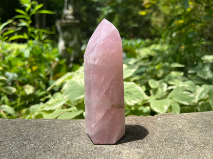 Rose Quartz Tower ~ Large