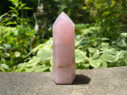 Rose Quartz Tower ~ Large
