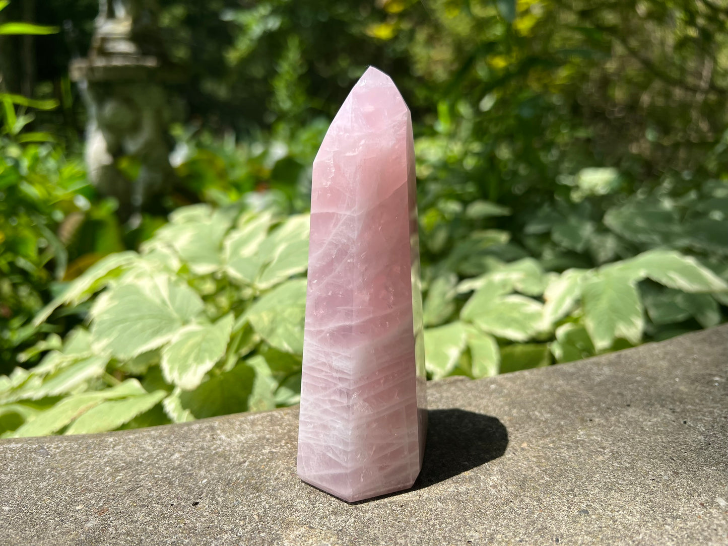 Rose Quartz Tower ~ Large