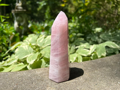 Rose Quartz Tower ~ Large