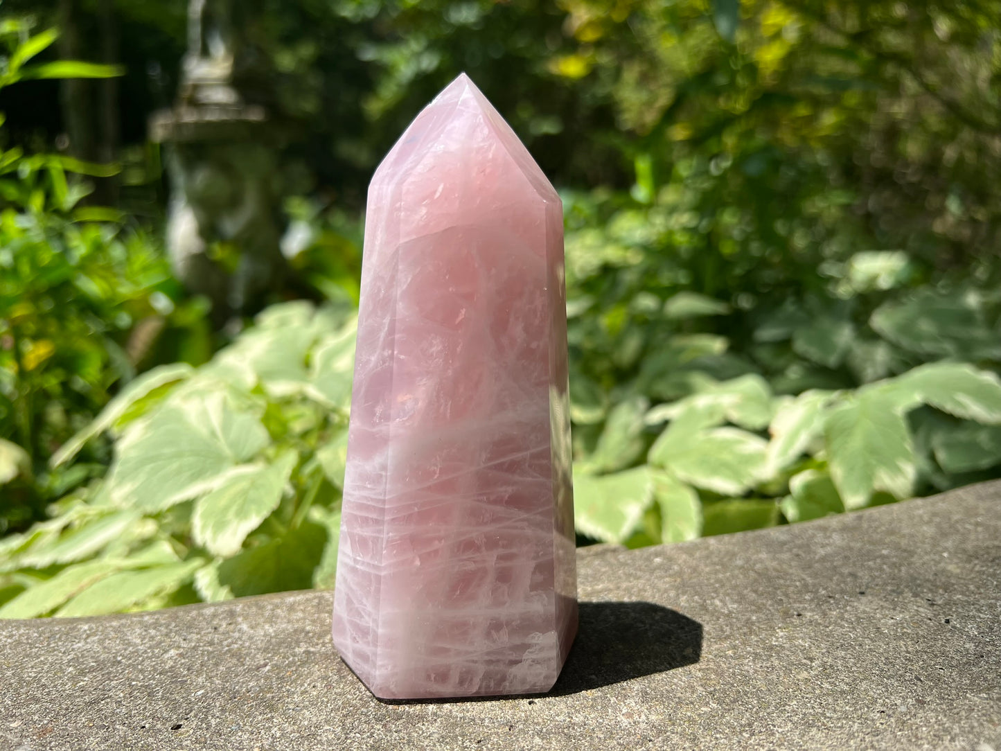 Rose Quartz Tower ~ Large